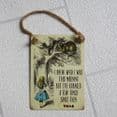 Alice In Wonderland Mini Hanging Metal Signs